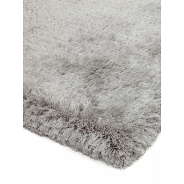 Plush Silver Runner & Rugs