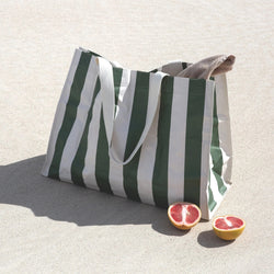 Olive Carryall Beach Bag
