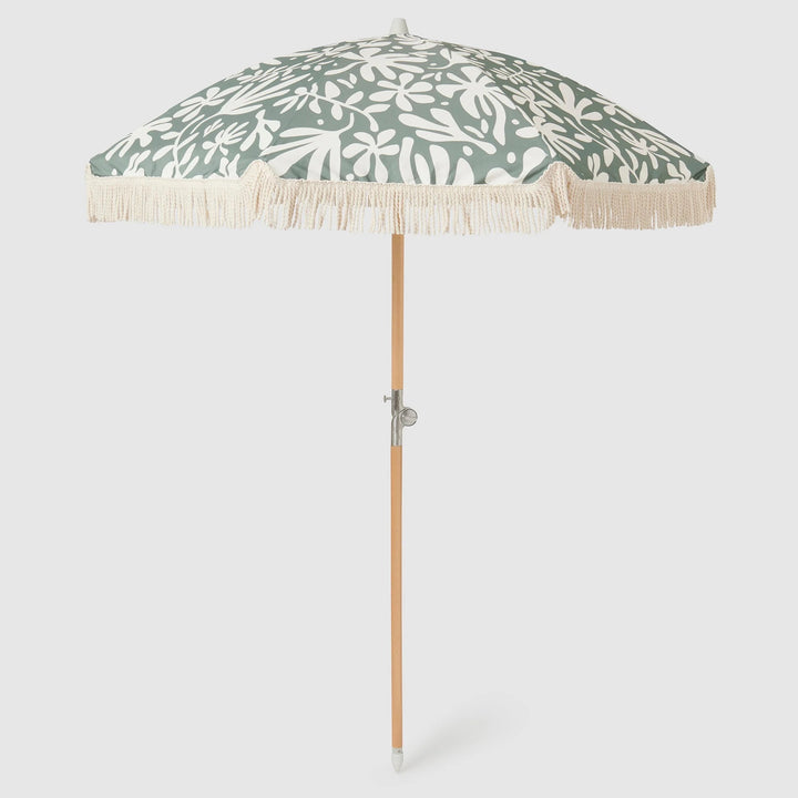 Luxe Beach Umbrella The Vacay Olive