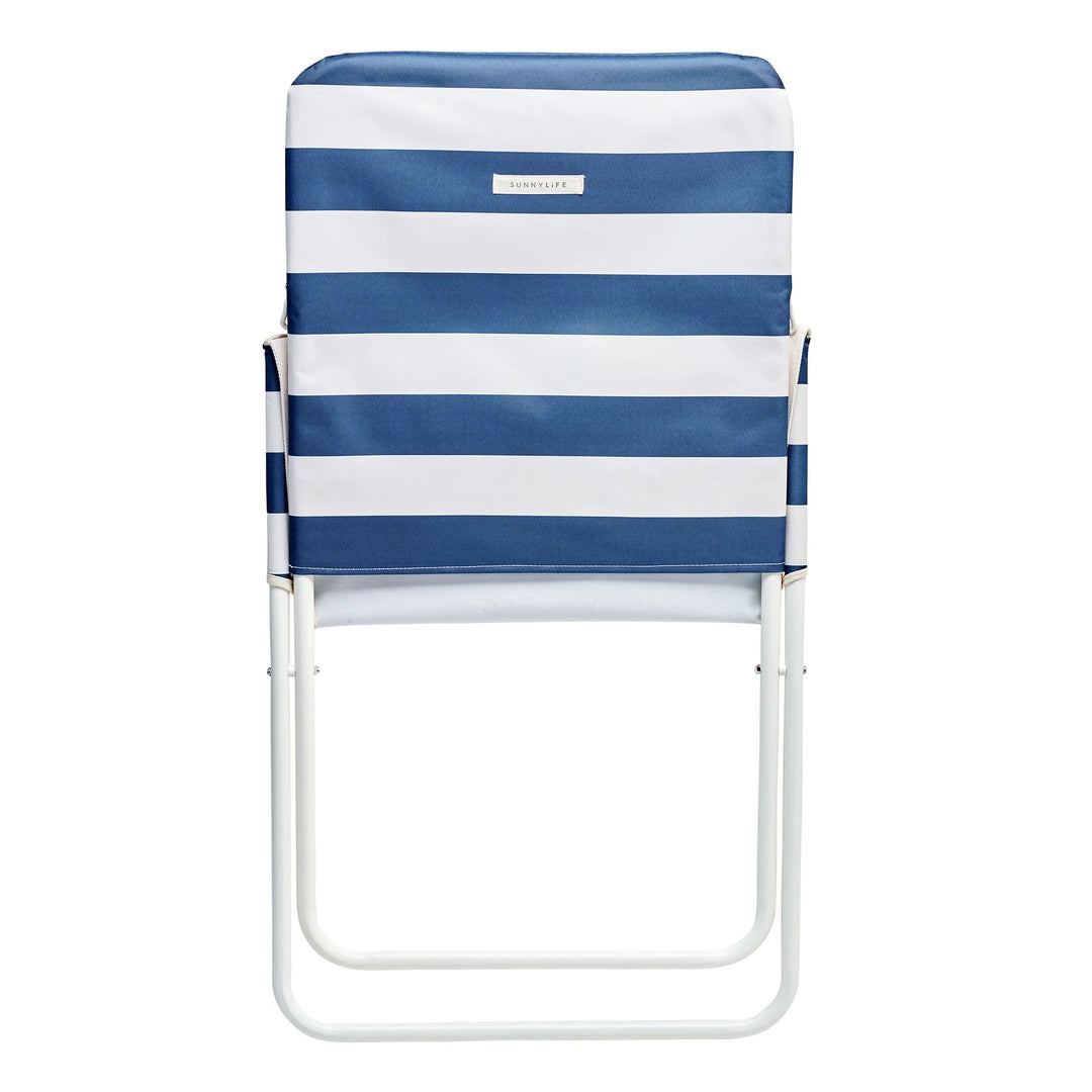 Marine Stripe Sun Chair