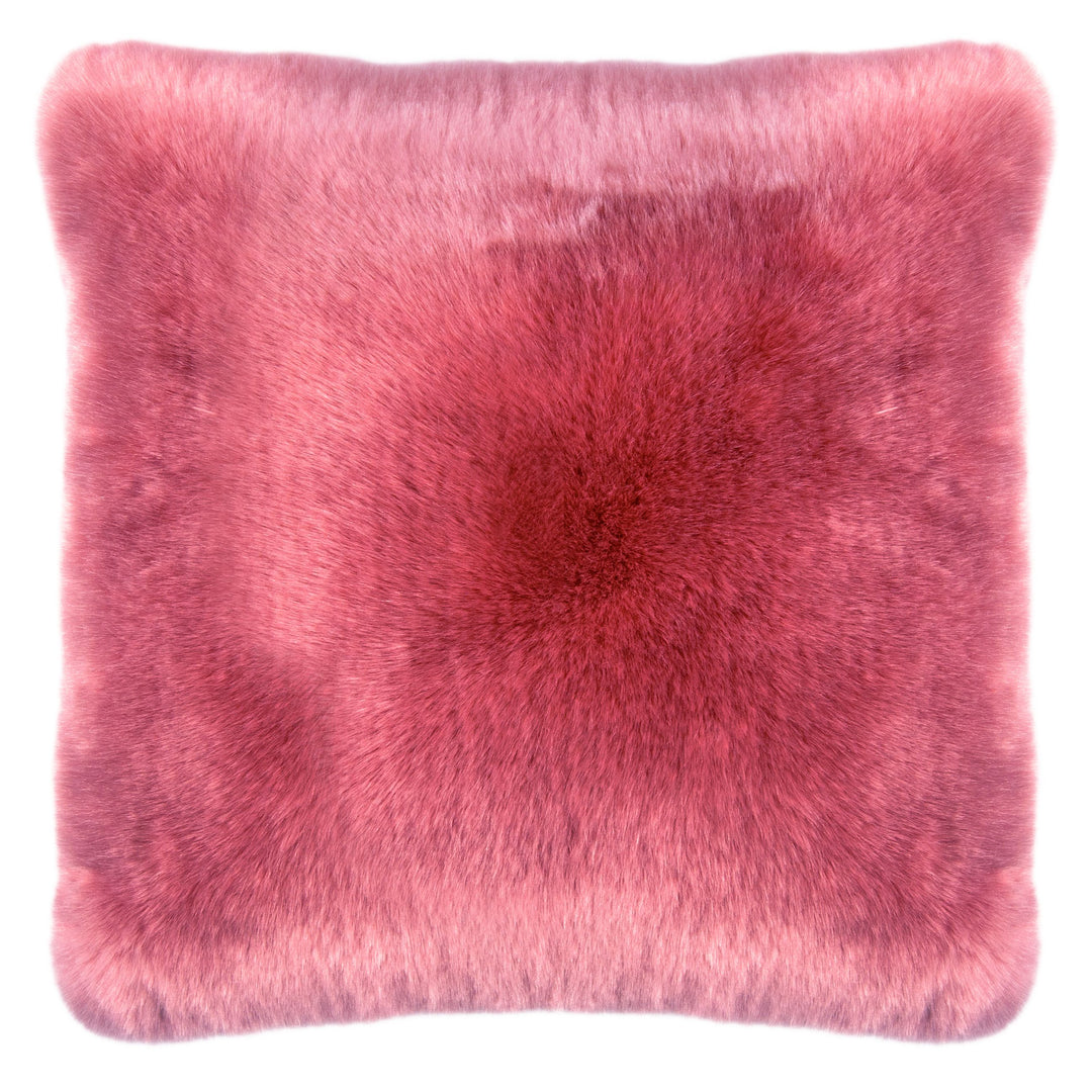 Sheridan Faux Fur Pink Cushion