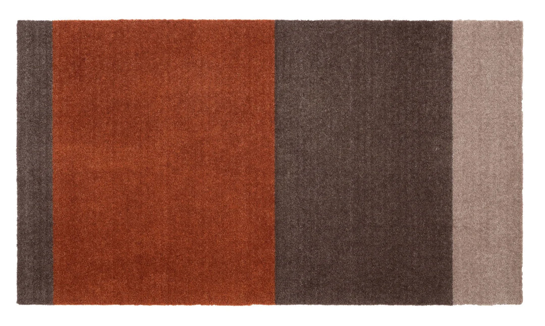 Terracotta Stripes Floormat