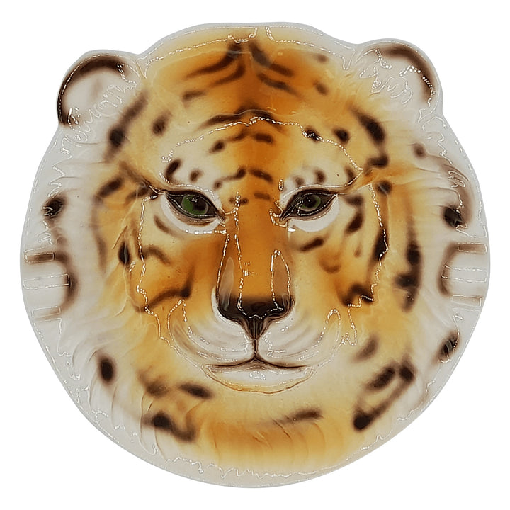 Brown Leopard Decorative Plate