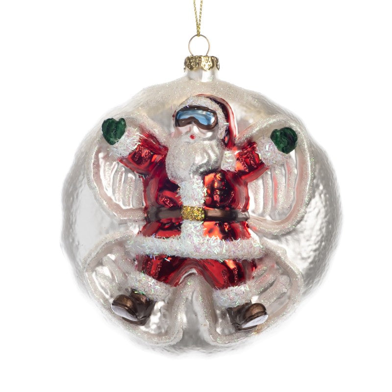 GW Snow Angel Santa Decoration