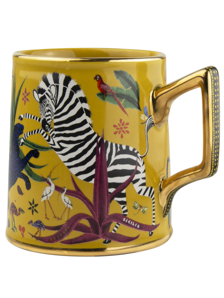 Ortigia Ceramic Yellow Mug