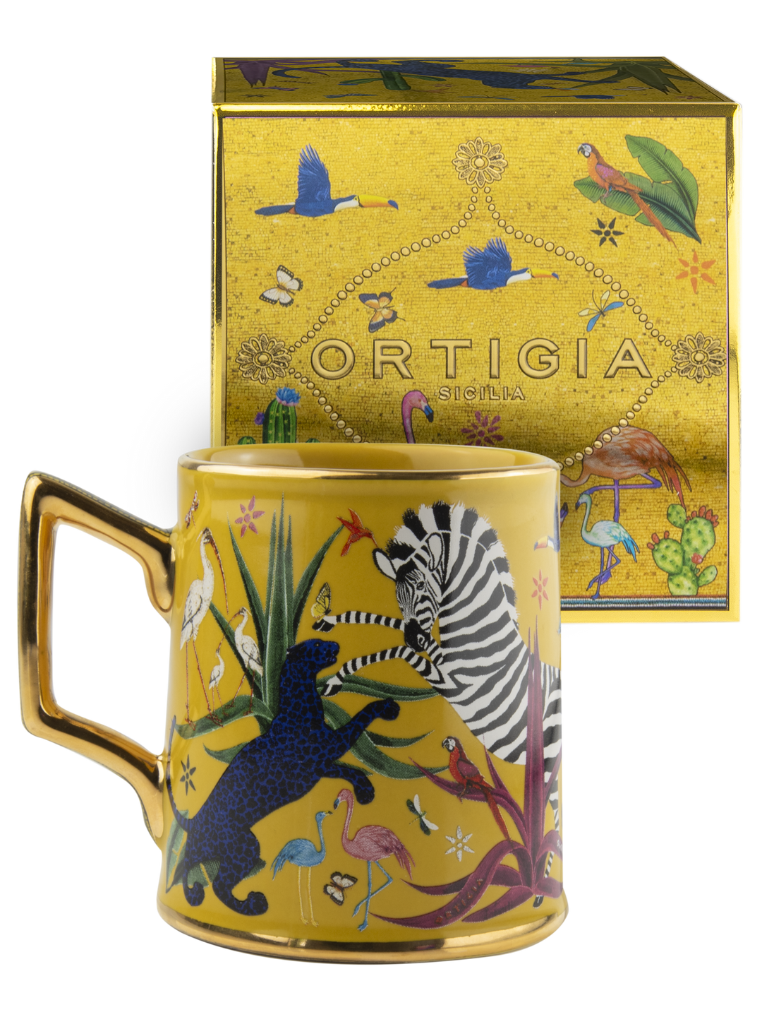 Ortigia Ceramic Yellow Mug