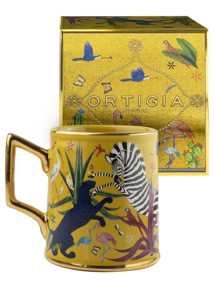 Ortigia Ceramic Yellow Mug