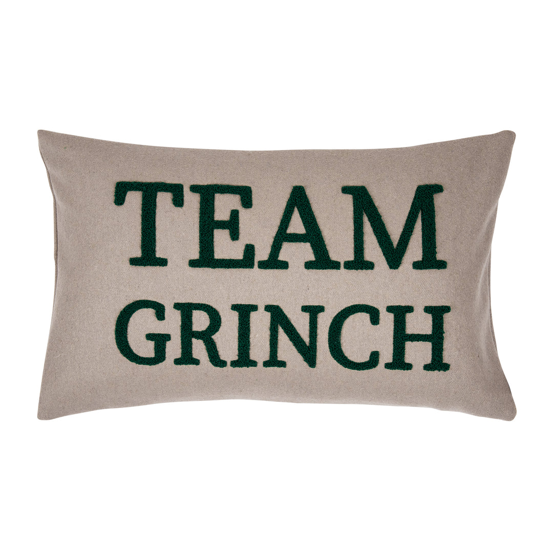 Team Grinch Cushion