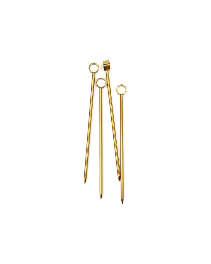 The Owen Gold Cocktail Pick Set