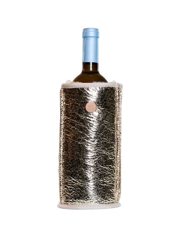 Gold Sparkle Wine Cooler