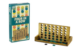PP Four In A Row Wooden Game