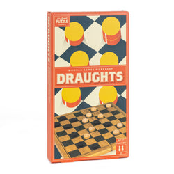 PP Wooden Draughts Board Game