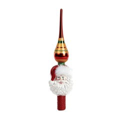 GW Santa Tree Topper Ornament