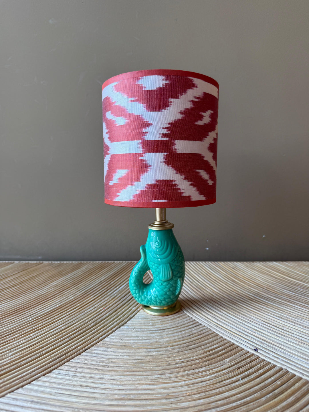 Turquoise Fish Wireless Table Lamp