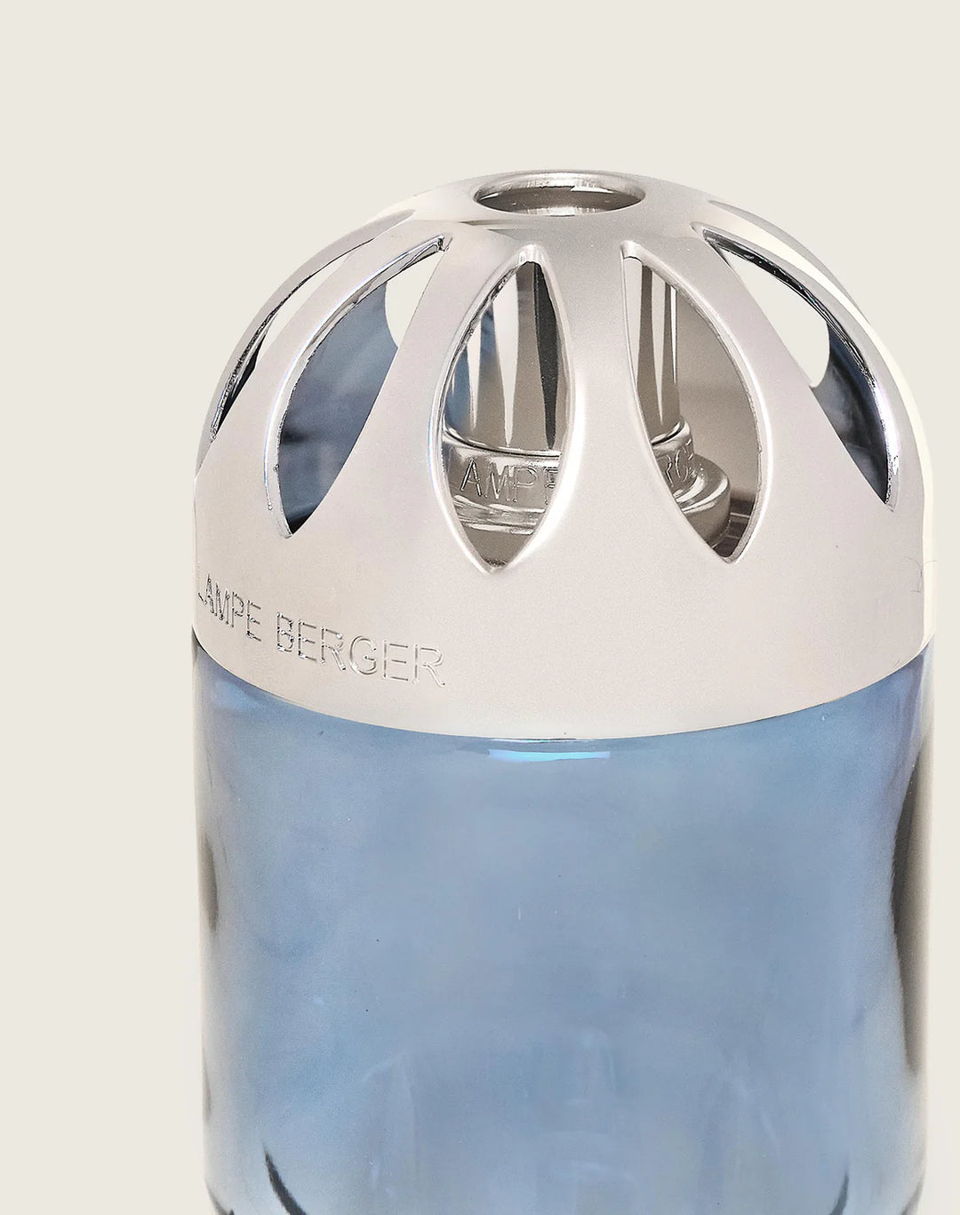 Blue Neo Lampe Berger