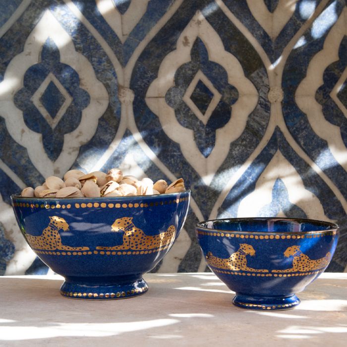 Ortigia Blue Ceramic Bowls