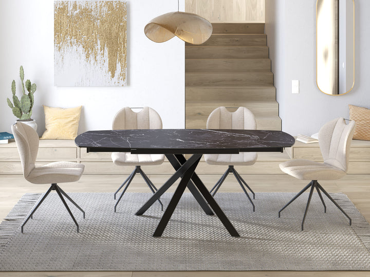 Akanté 'New York' Rotating Dining Chairs Set