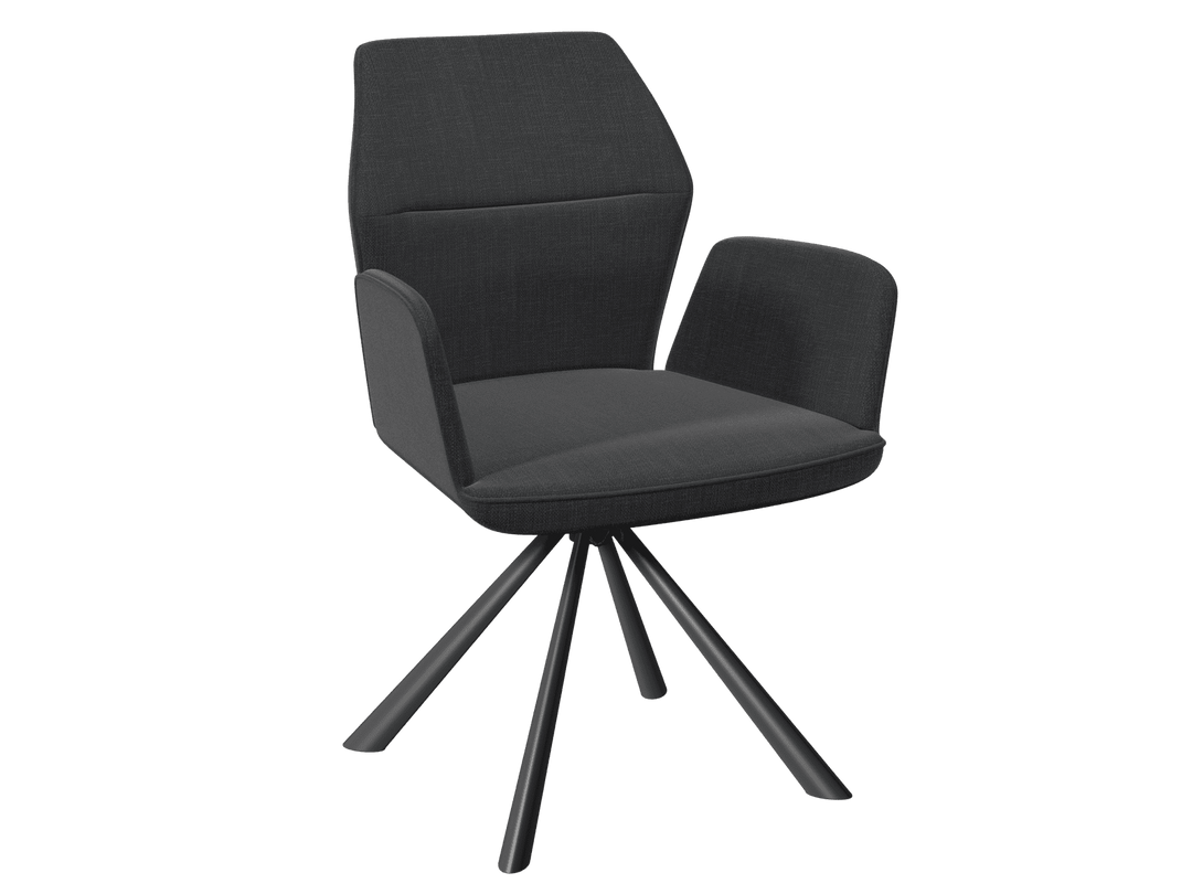 Akanté Helion Rotating Dining Arm Chairs Set