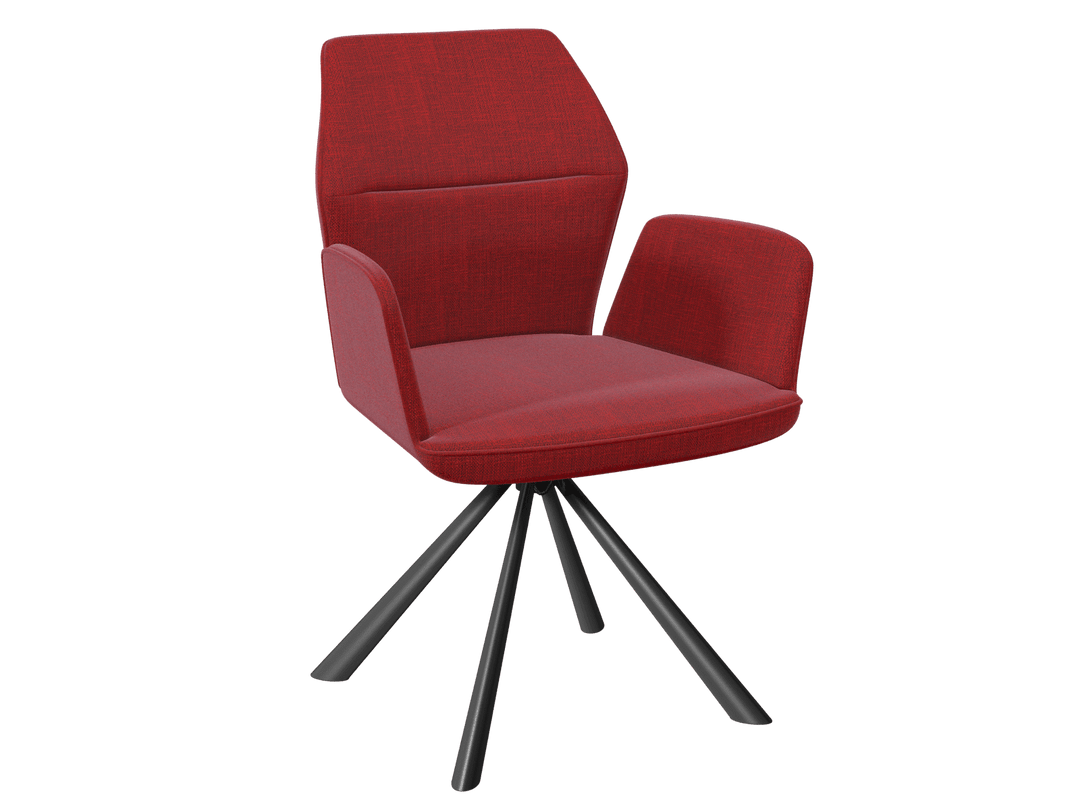 Akanté Helion Rotating Dining Arm Chairs Set