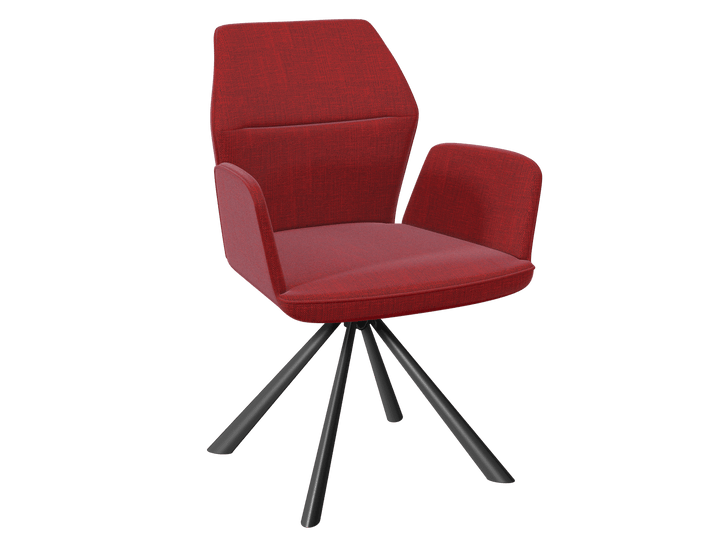 Akanté Helion Rotating Dining Arm Chairs Set