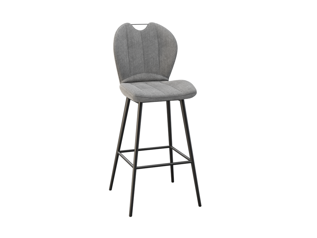 New Jersey Fabric Rotating Seat Counter Stool Set