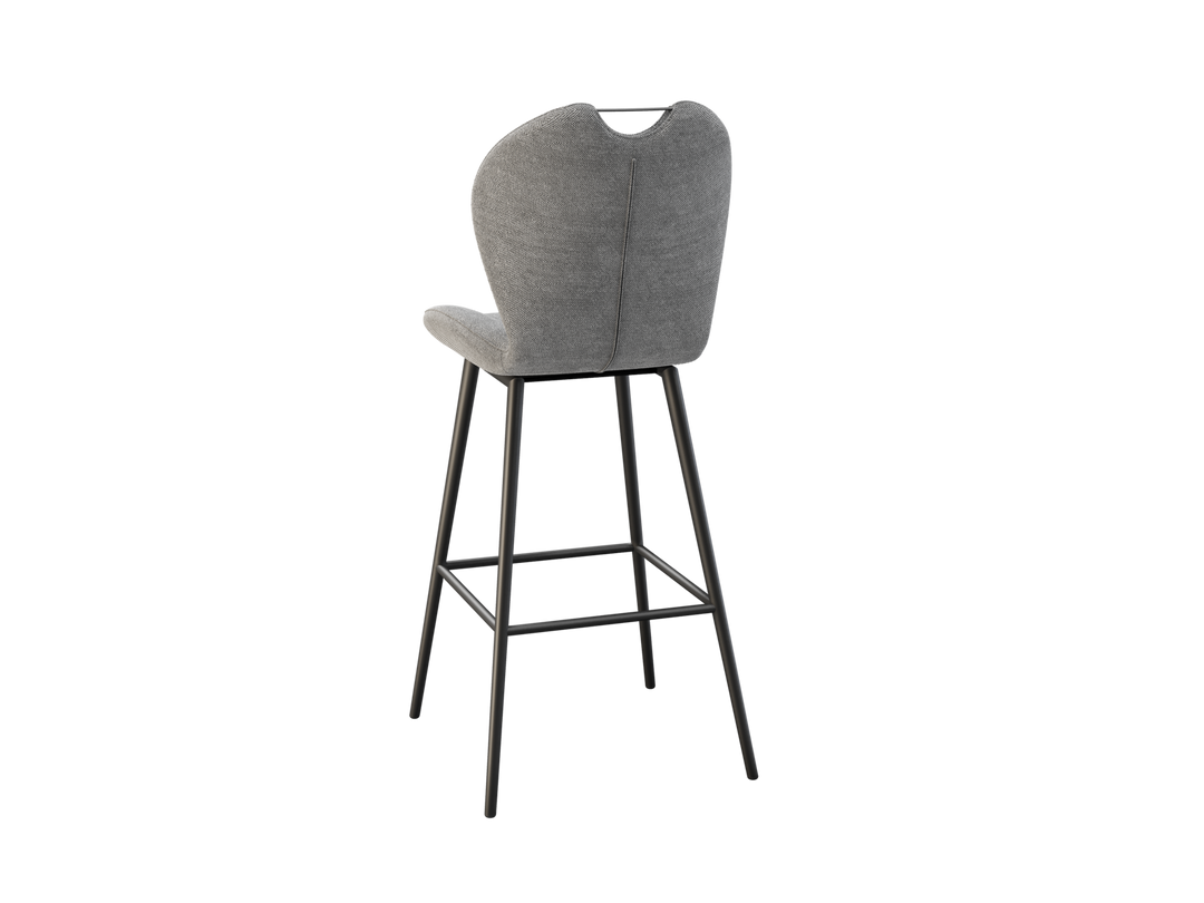New Jersey Fabric Rotating Seat Counter Stool Set