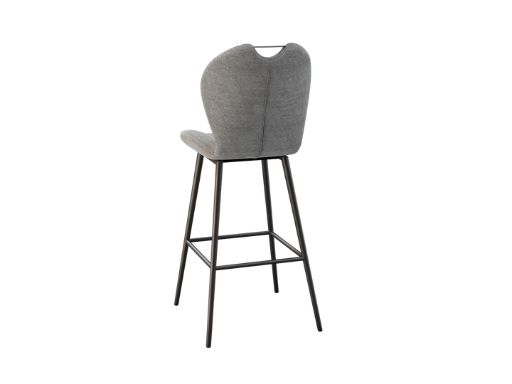 New Jersey Fabric Rotating Seat Counter Stool Set