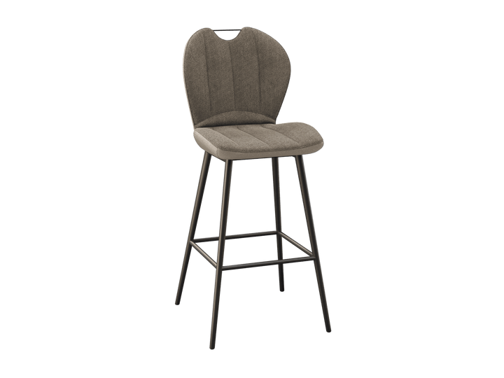 New Jersey Fabric Rotating Seat Counter Stool Set