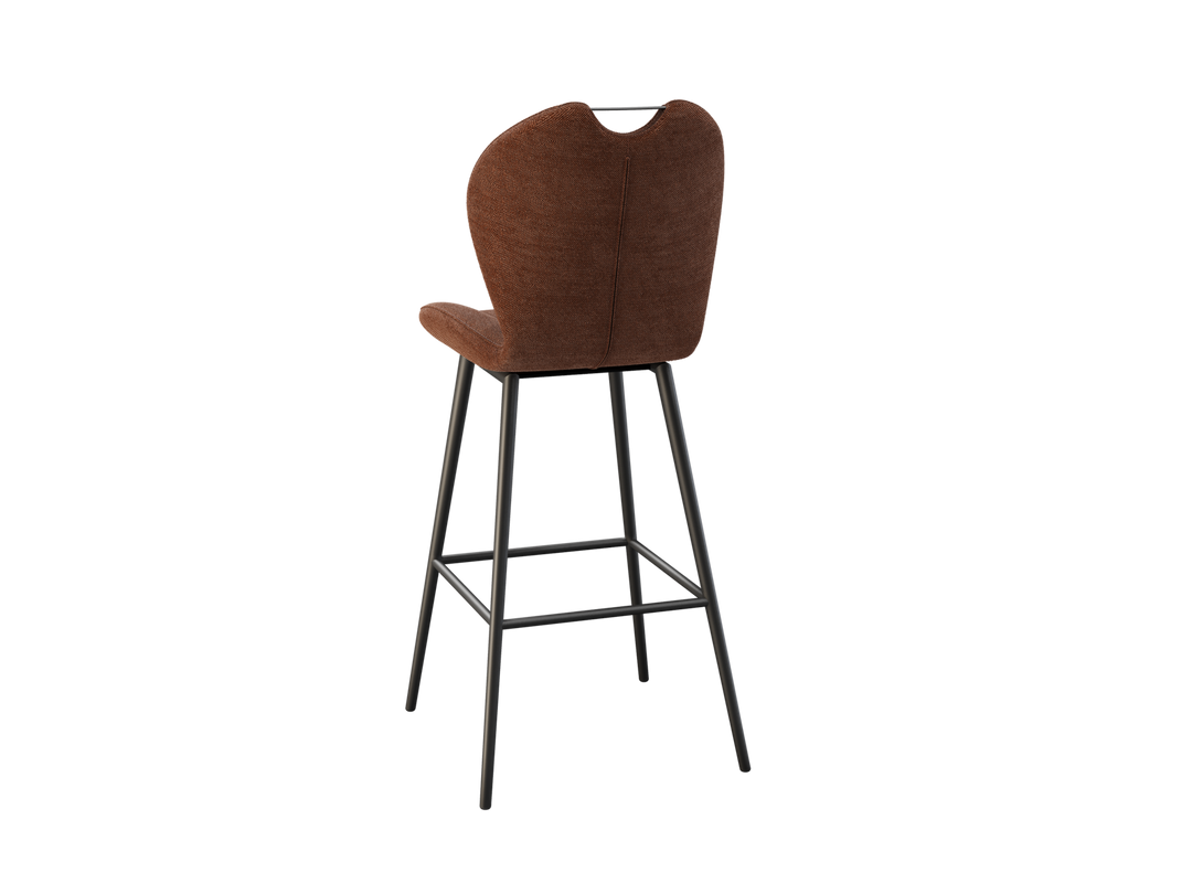 New Jersey Fabric Rotating Seat Counter Stool Set