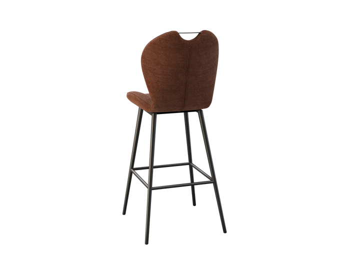 New Jersey Fabric Rotating Seat Counter Stool Set