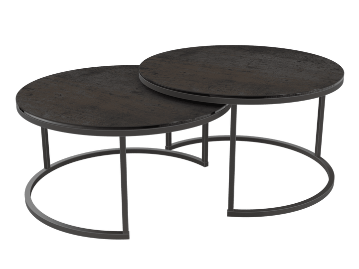 Dark Steel Dolce Vita Coffee Tables