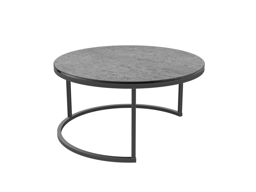 Silver Ceramics Dolce Vita Coffee Tables