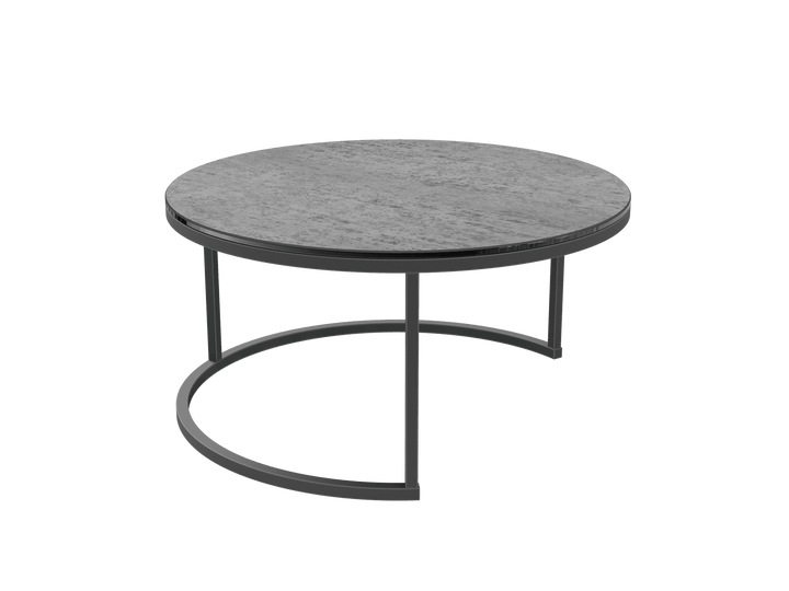 Silver Ceramics Dolce Vita Coffee Tables
