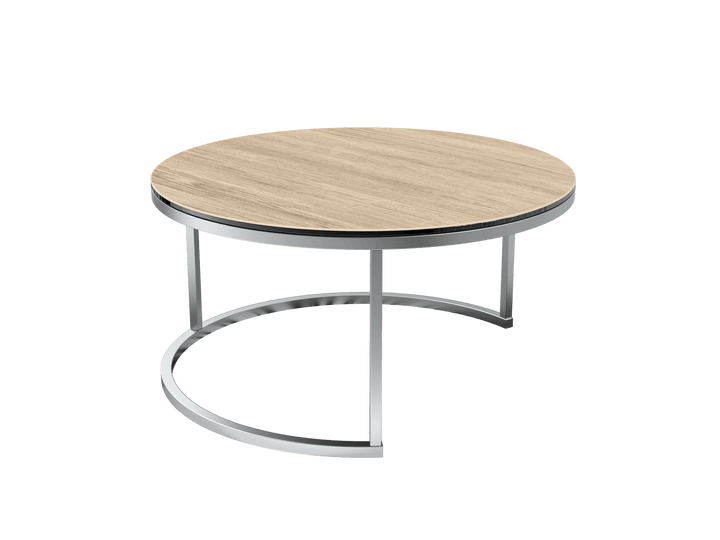 Clear Oak Ceramic Dolce Vita Coffee Tables