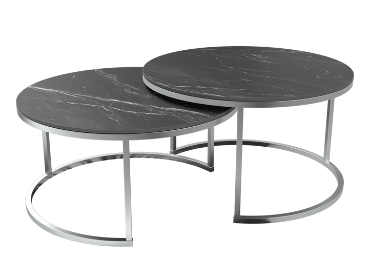 Marquina Marble Dolce Vita Coffee Tables