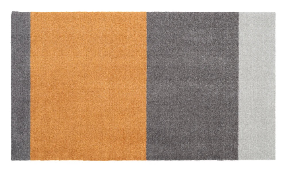 Grey/Dijon Stripes Floormat