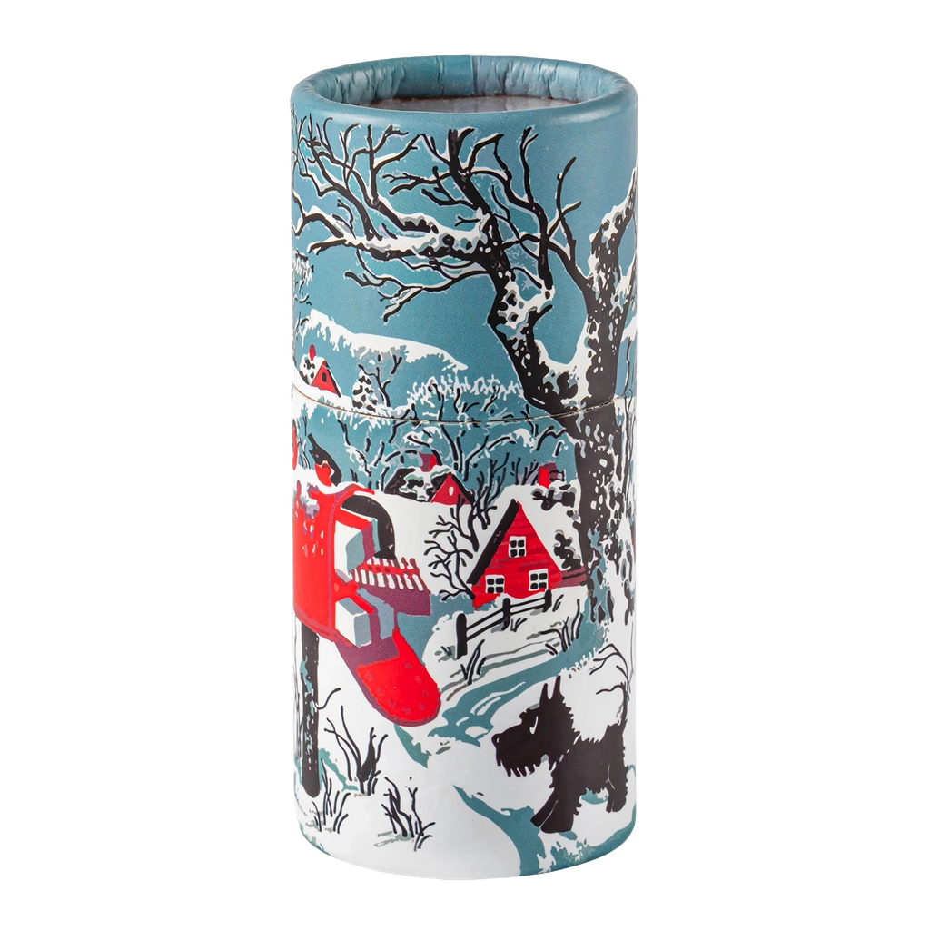 Christmas Dog Cylinder Matches