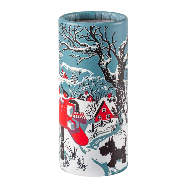 Christmas Dog Cylinder Matches