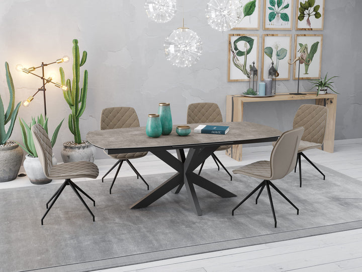 Phoenix Extending Ceramic Dining Table