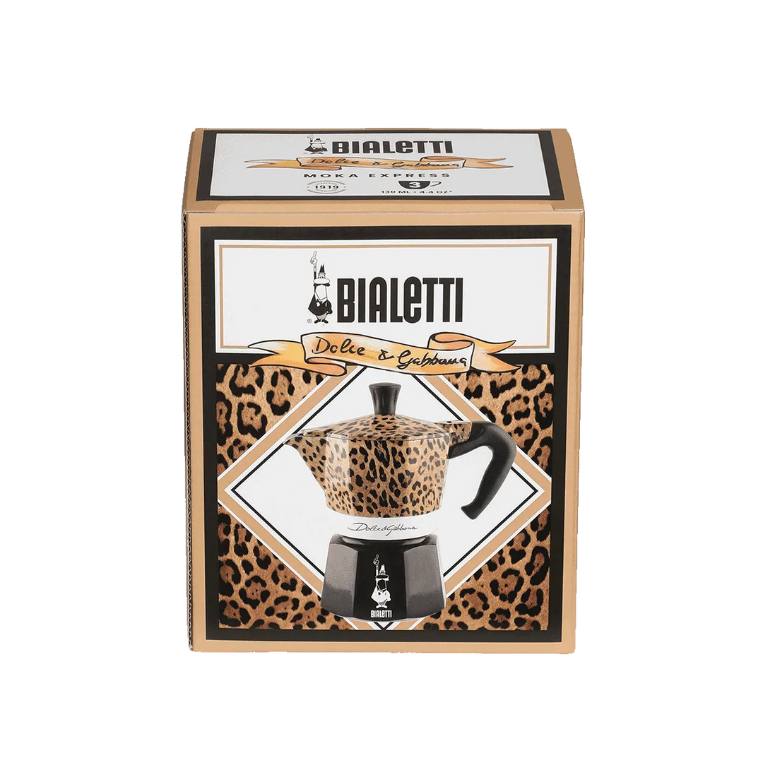 Bialetti Leopard 6 Cup Induction Coffee Maker