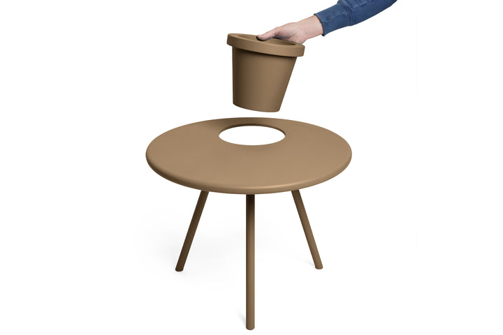 Mochaccino Bakkes Side Table