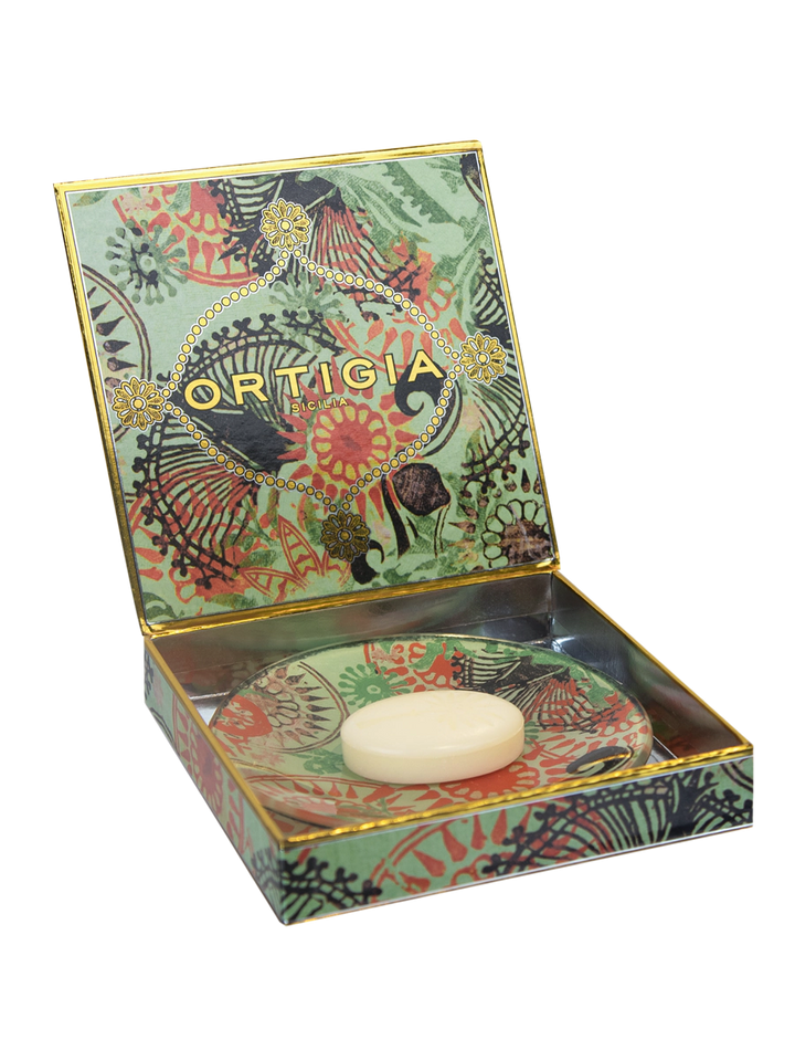 Ortigia Fico D'India Glass Plate & Soap