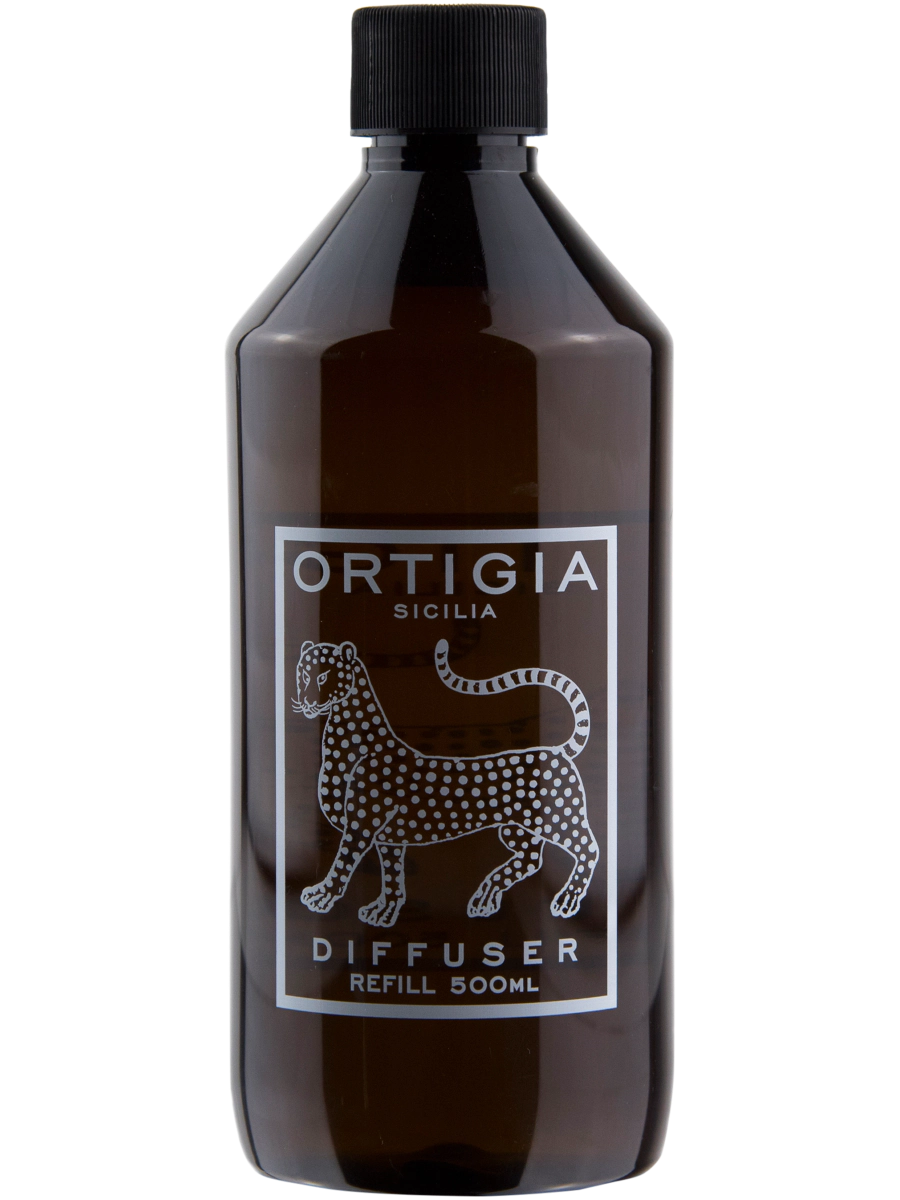 Ortigia Amber Nera Diffuser &amp; Refill