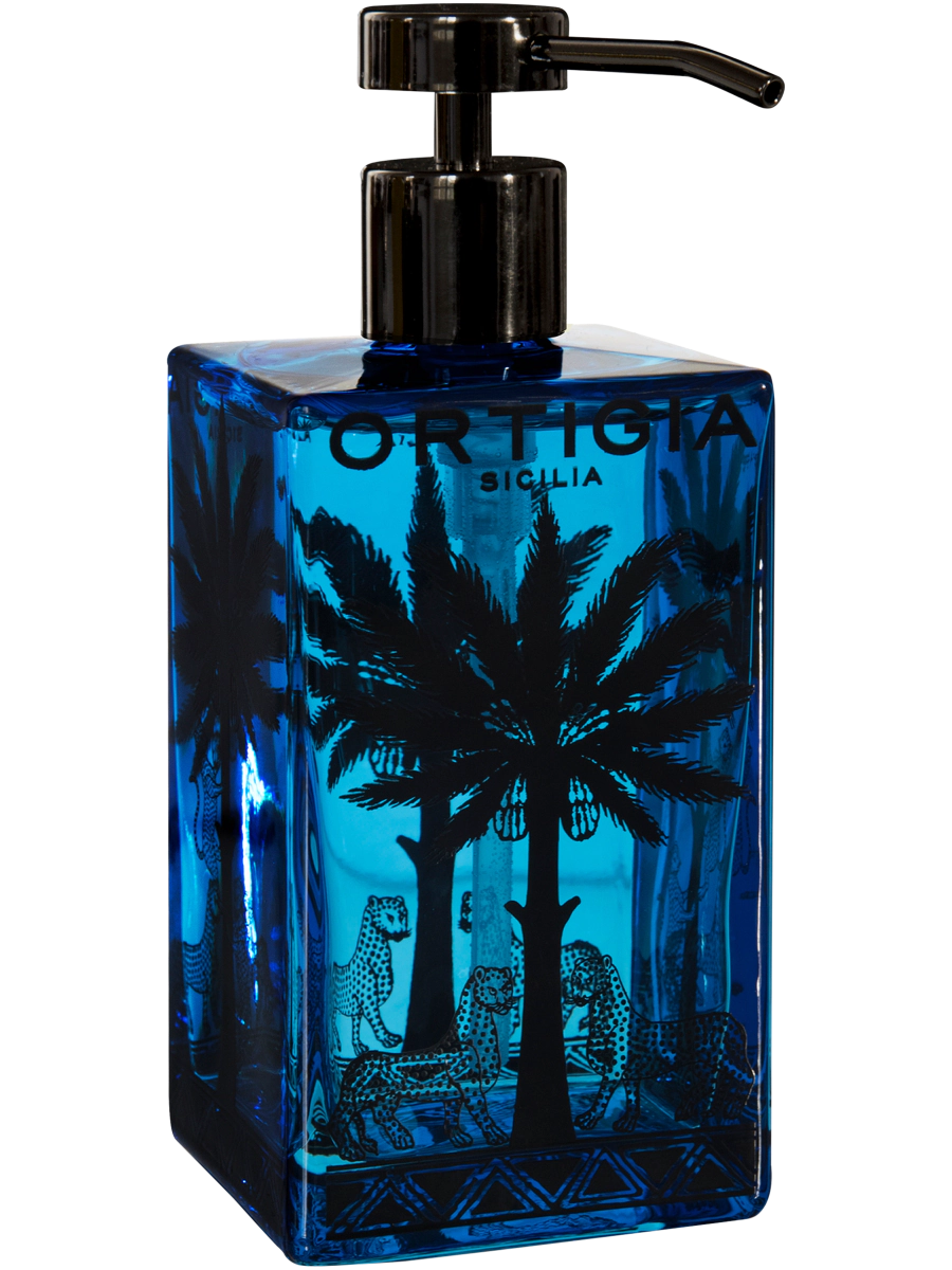 Ortigia Florio Liquid Soap In Glass Dispenser