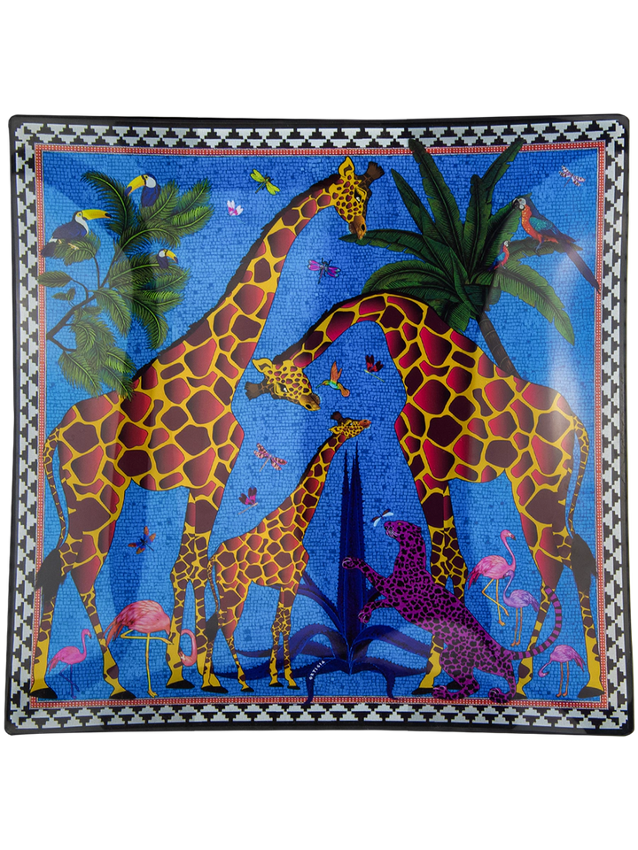 Ortigia Giraffe Glass Plates