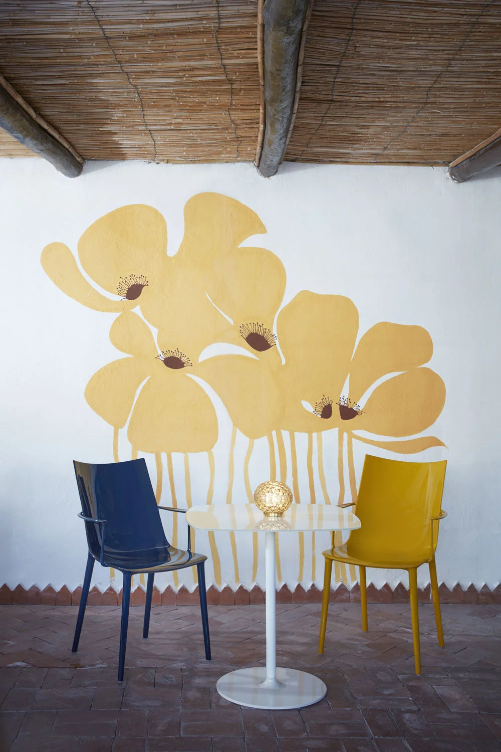 Kartel HHH Glossy Dining Armchairs