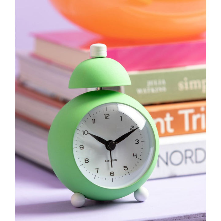 Chaplin Bright Green Alarm Clock