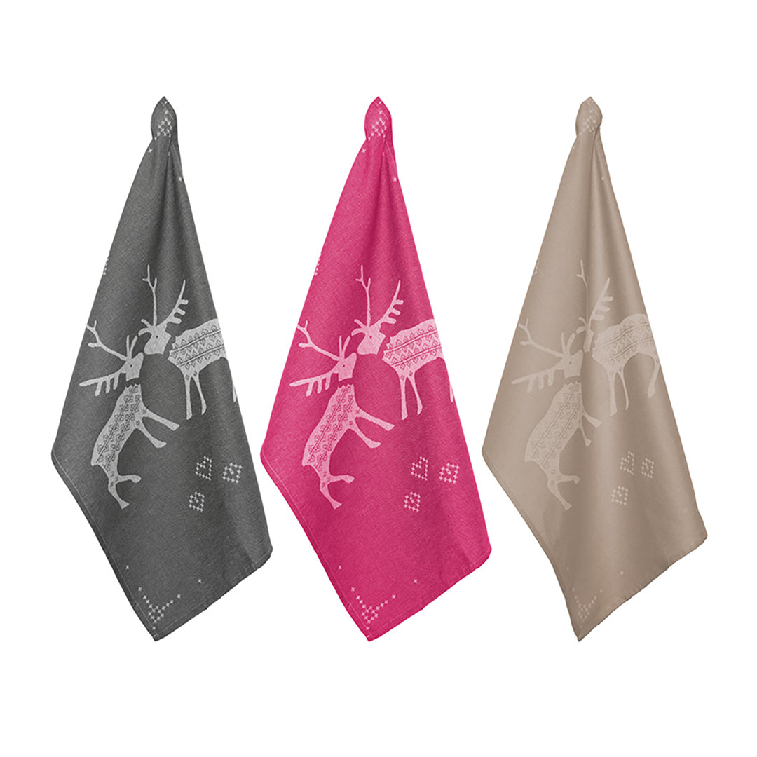 Kiss Christmas Tea Towels Set