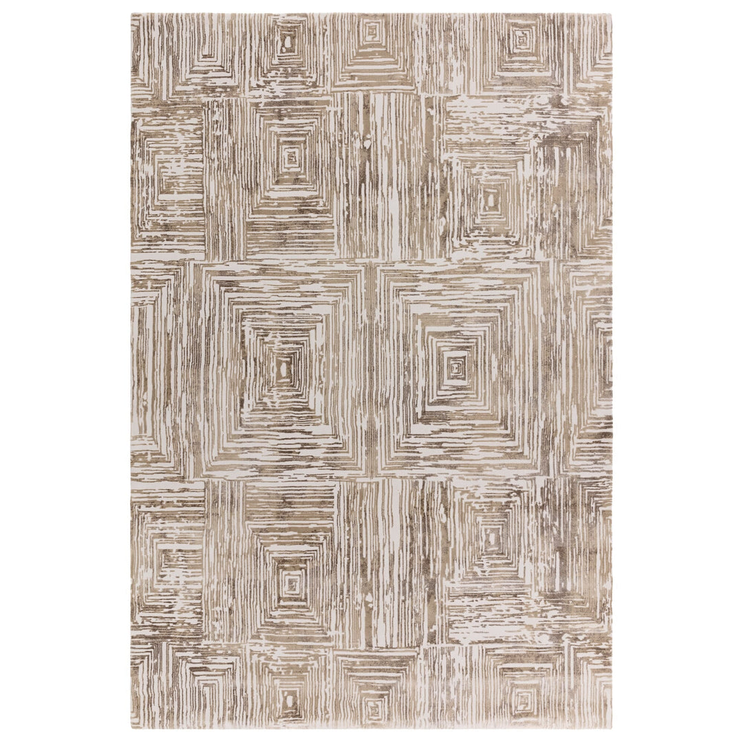 Kuza Portrait Beige Rug