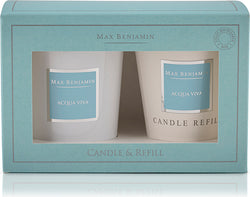 SALE Max Benjamin 'Acqua Viva' Candle & Refill Set